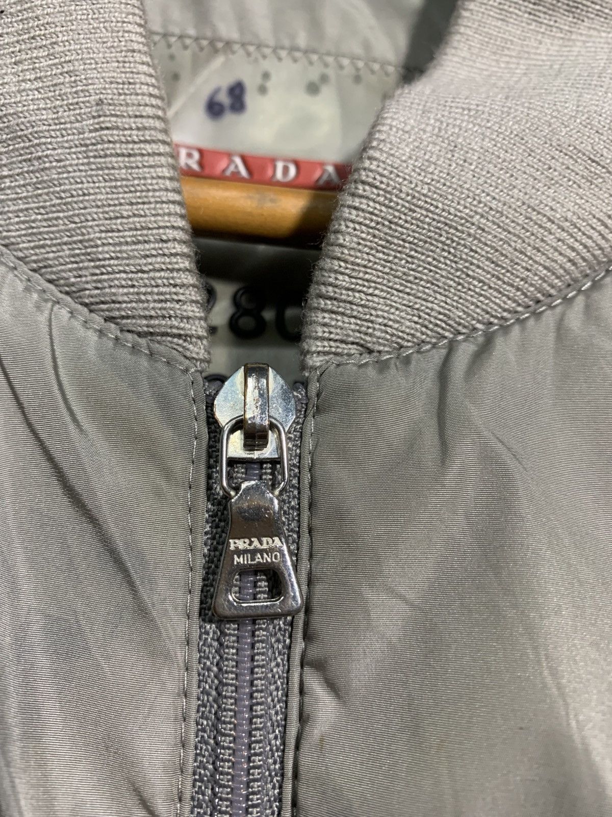 Prada 🔥VTG PRADA NYLON BOMBER JACKETS Size US M / EU 48-50 / 2 - 8 Thumbnail