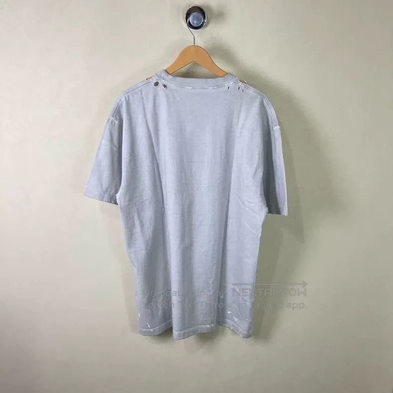 Balenciaga Balenciaga Rainbow Distressed Short Sleeve, Size XS Size US XS / EU 42 / 0 - 2 Thumbnail