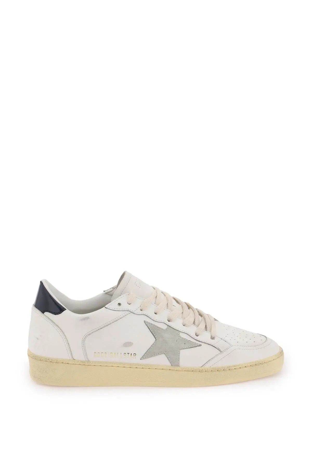 image of Golden Goose O1S22I1N0324 'ball Star' Sneakers In White Blue, Men's (Size 8)