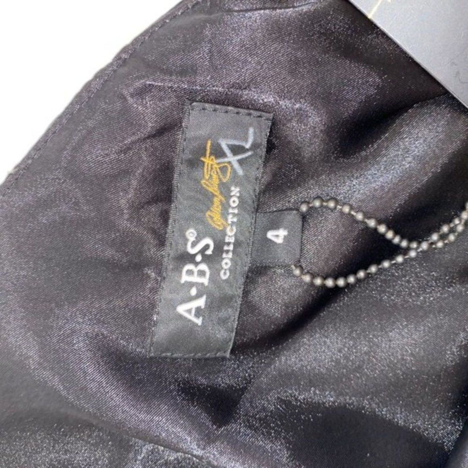 Other ABS Black One Shoulder Jumpsuit | Sz 4, NWT Size 27" / US 4 / IT 40 - 5 Thumbnail