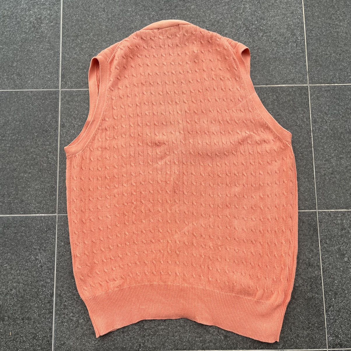 Polo Ralph Lauren Polo Golf Ralph Lauren Cable Knit Cardigan Vest Size US L / EU 52-54 / 3 - 5 Thumbnail