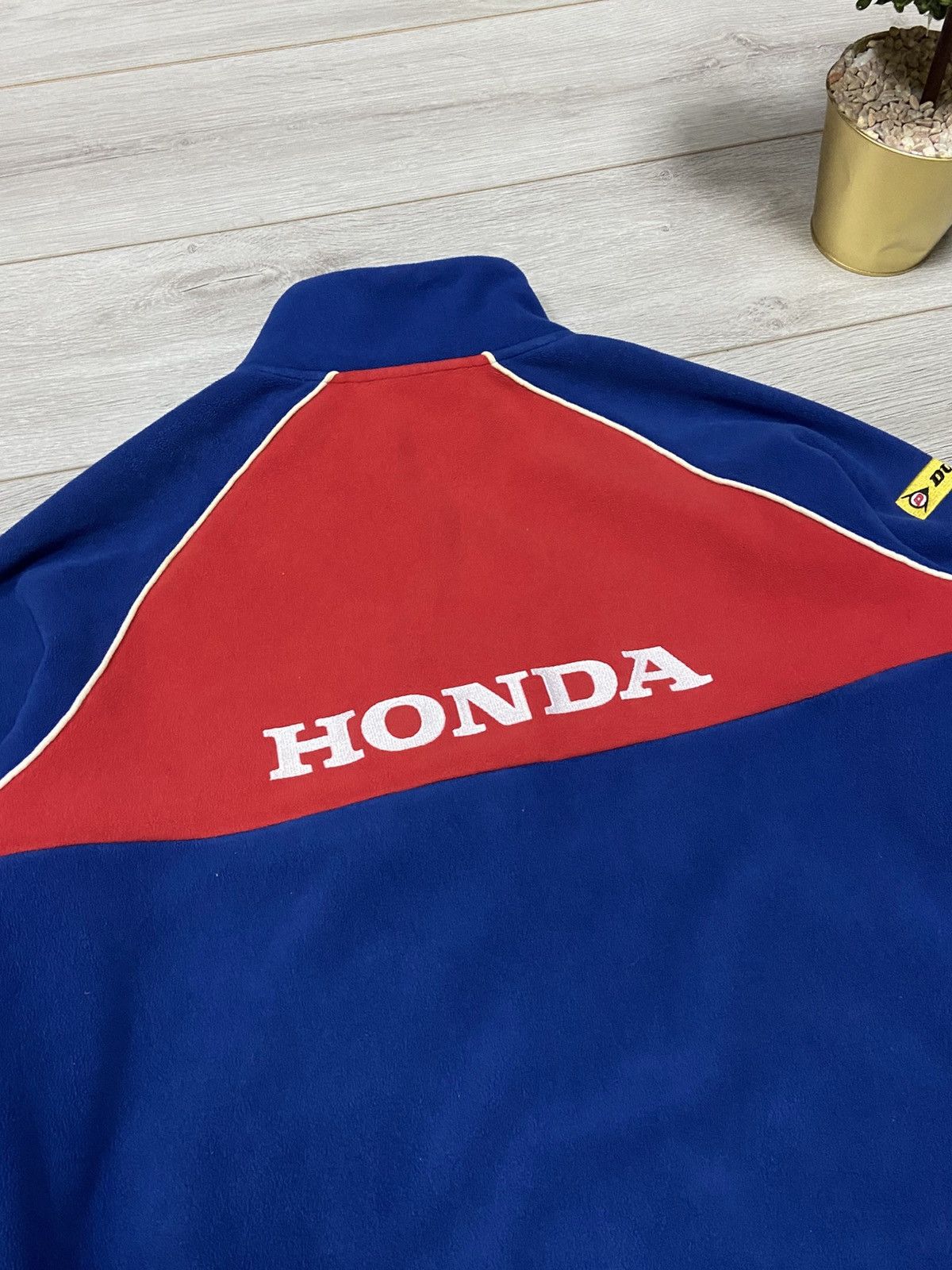 Honda Honda racing vintage fleece zip Size US XL / EU 56 / 4 - 14 Thumbnail