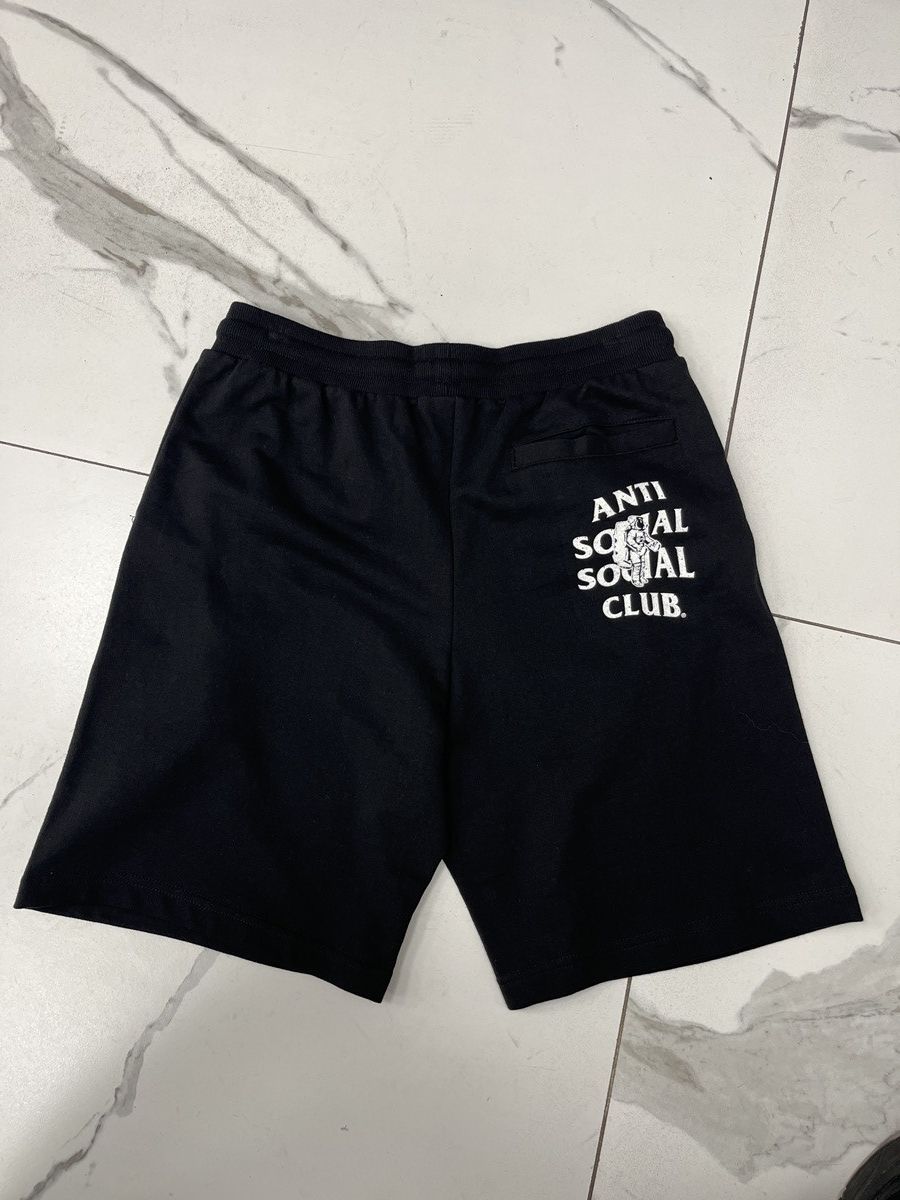Anti Social Social Club Anti Social Social Club Nebula Shorts "Black" Size US 32 / EU 48 - 2 Thumbnail