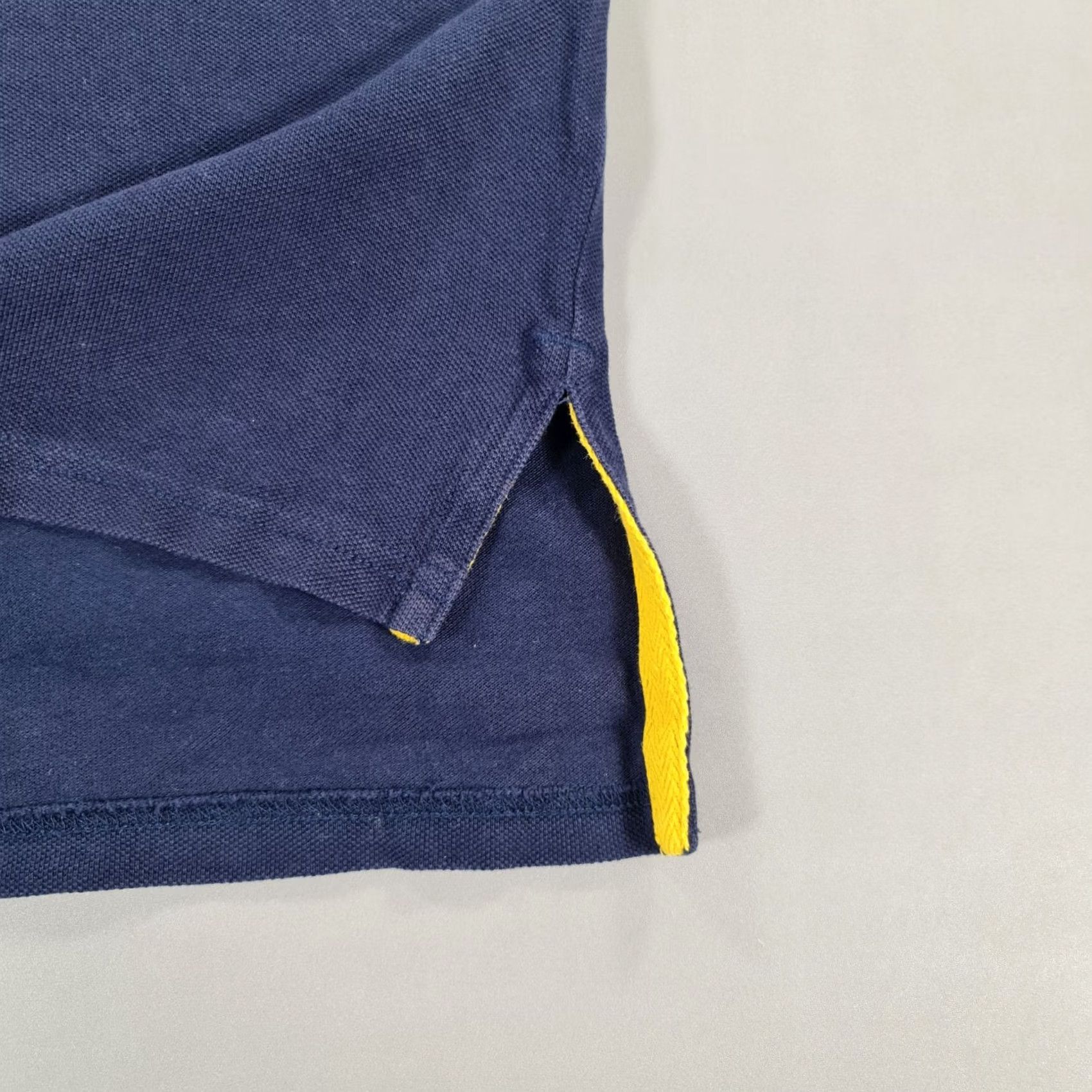 Polo Ralph Lauren Polo Ralph Lauren Polo Shirt Navy Blue Small Mens 90s Preppy Big Pony USA Button Collared Short Sleeve Cotton Size US S / EU 44-46 / 1 - 5 Thumbnail