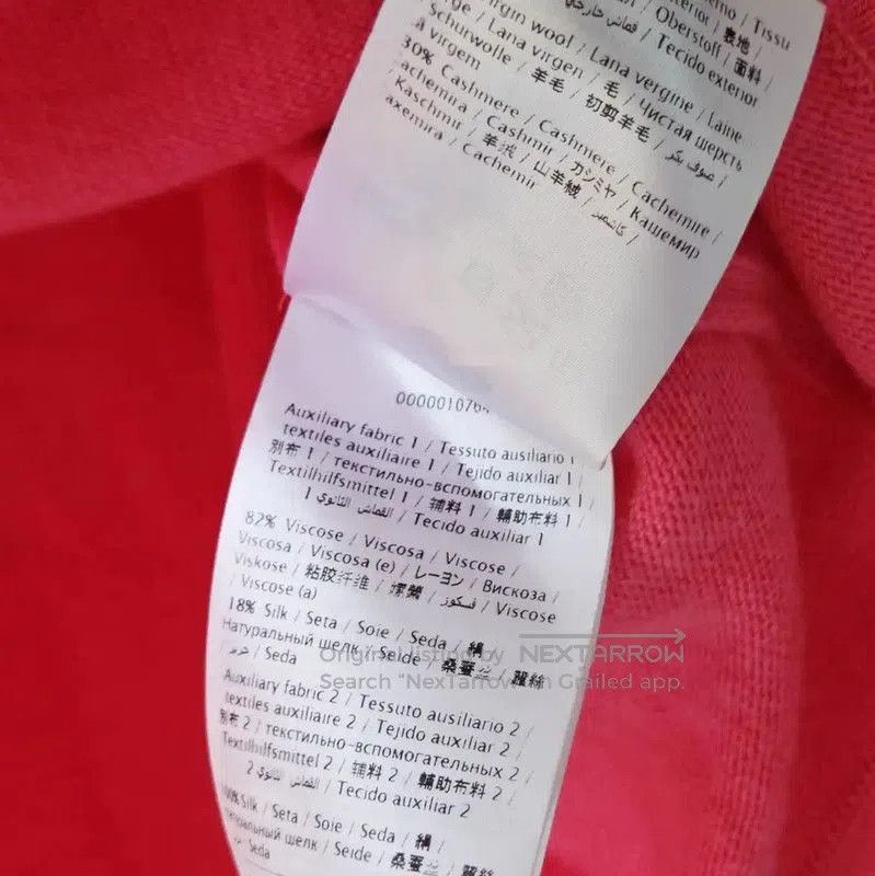 Valentino Valentino Pink Wool Blend Long Sleeve Sweater . Size M / US 6-8 / IT 42-44 - 5 Thumbnail