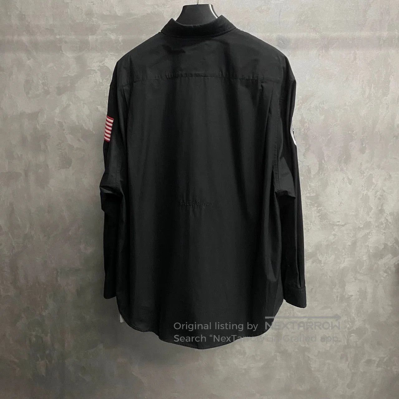 Balenciaga Balenciaga NASA Embroidery Logo Shirt. Size US S / EU 44-46 / 1 - 2 Thumbnail