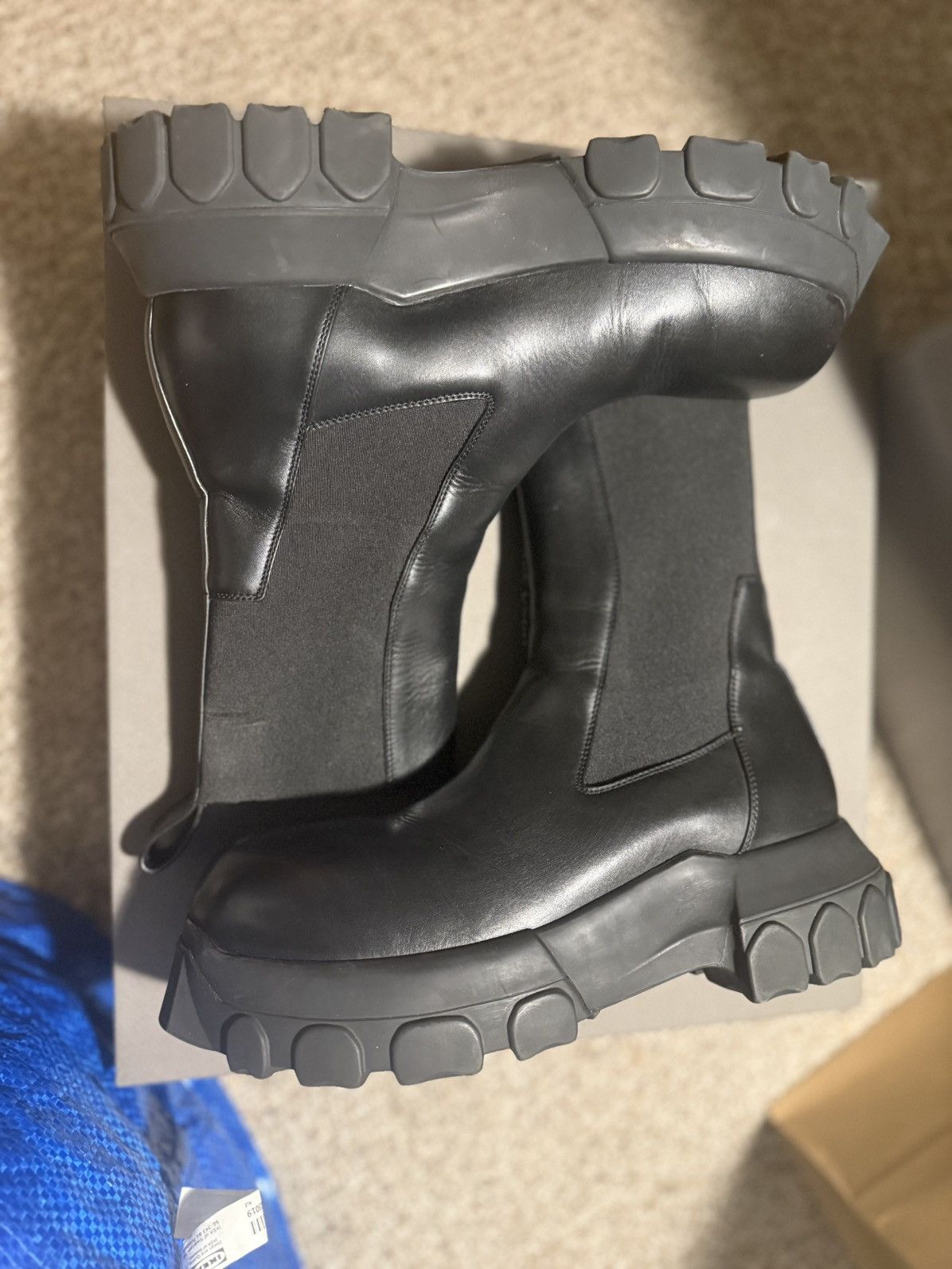 Rick Owens RICK OWENS BEATLE BOZO TRACTOR BOOT Size US 8.5 / EU 41-42 - 5 Thumbnail