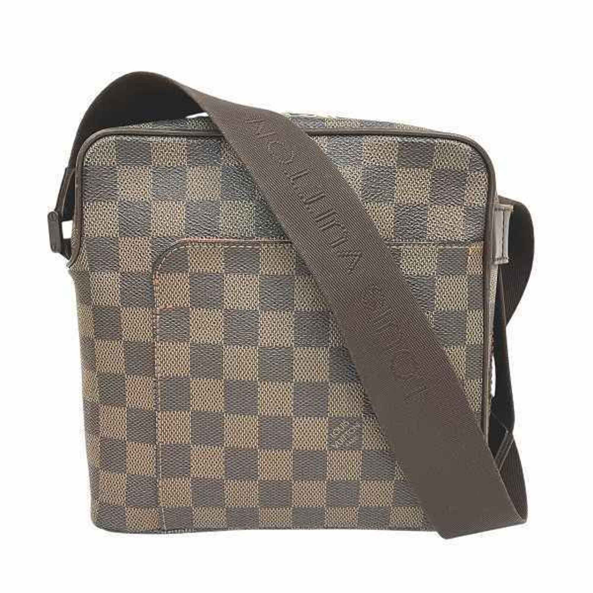 Louis Vuitton Damier Olaf Pm N41442 Bag Shoulder Bag Men's Women's in Brown