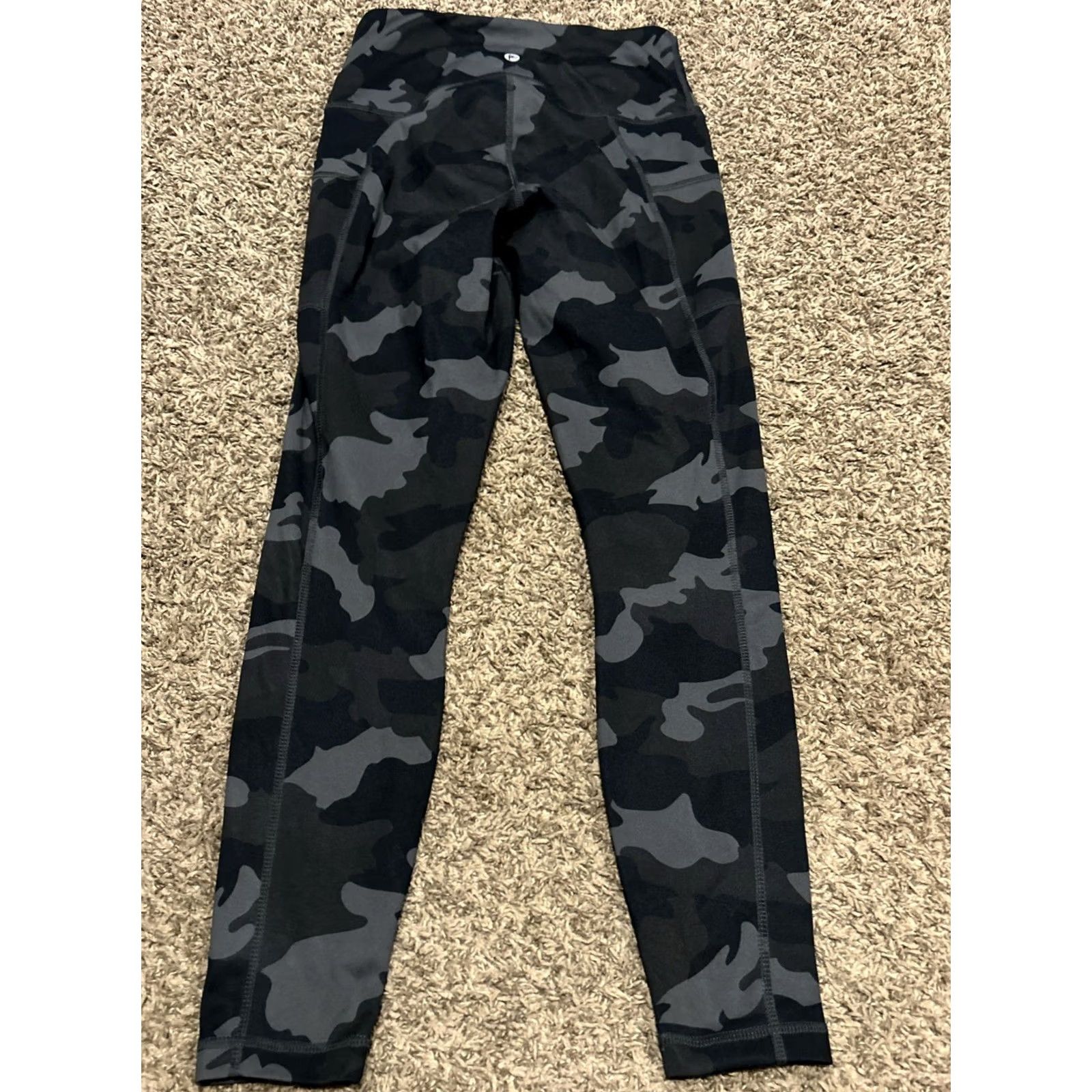 Vintage 90 degree reflex leggings Womens XS Camo Polyester Blend A12 Size 26" / US 2 / IT 38 - 3 Thumbnail