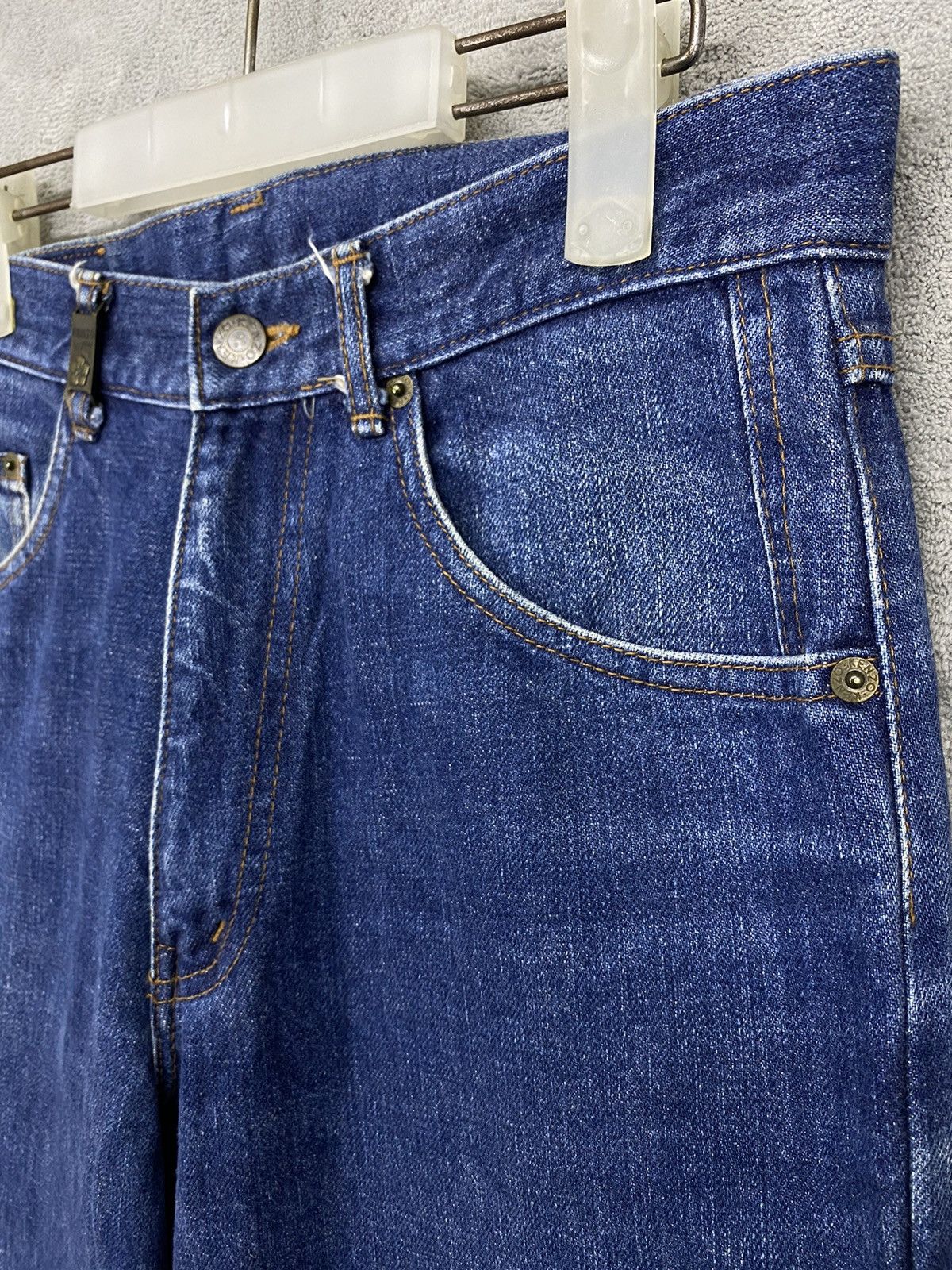 Kenzo × Vintage Y2K🔥Vintage KENZO BLUE DENIM JEANS Size US 30 / EU 46 - 3 Thumbnail
