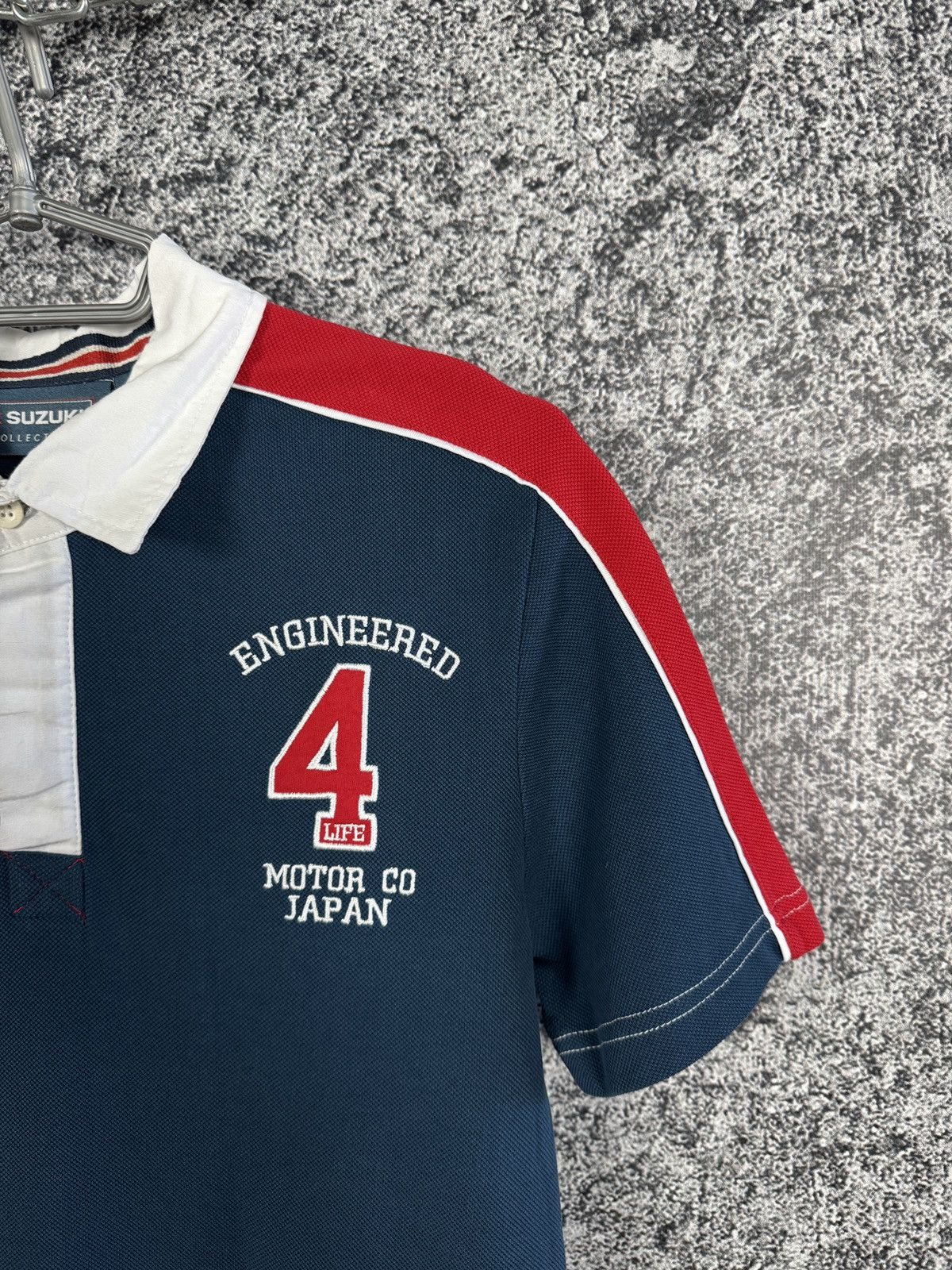 Vintage Suzuki Racing Polo Shirt Motor Co Japan Engineered Size S Size US S / EU 44-46 / 1 - 3 Thumbnail