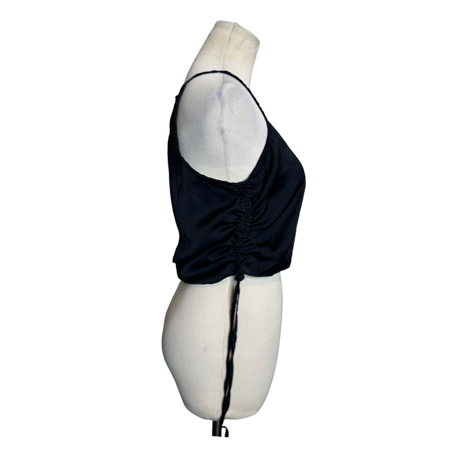 Zara Zara crop tank top with ribbed adjustable sides size Small Size S / US 4 / IT 40 - 11 Thumbnail