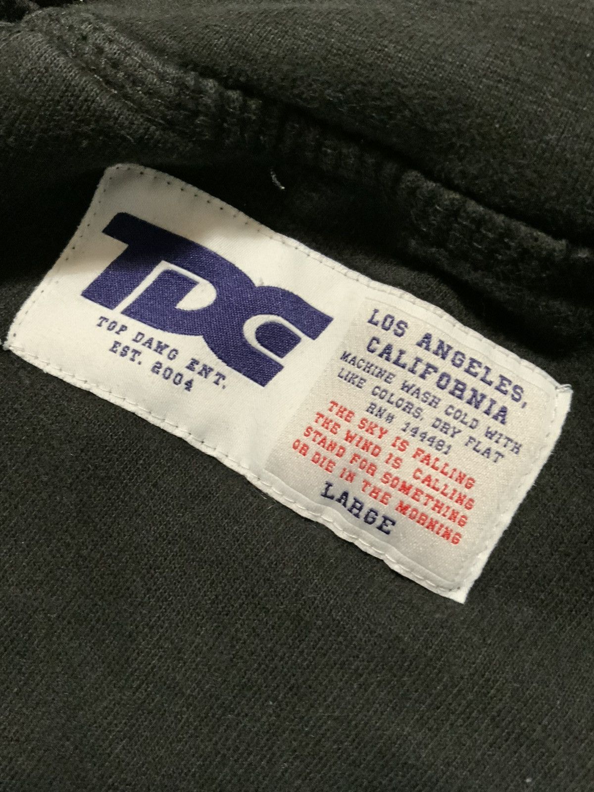 Kendrick Lamar × Top Dawg Entertainment TDE Top Dawg Entertainment Kendrick Lamar Jogger Sweatpants Size US 34 / EU 50 - 6 Thumbnail