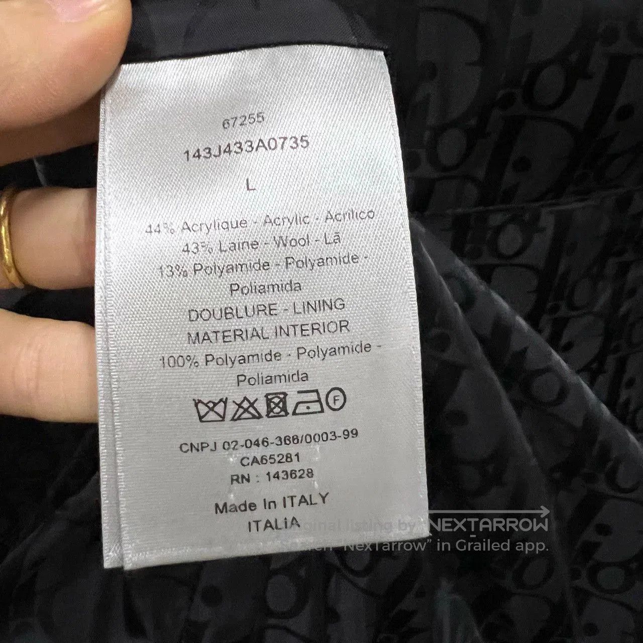 Dior dior galaxy fleece hooded jacket. Size US L / EU 52-54 / 3 - 3 Thumbnail