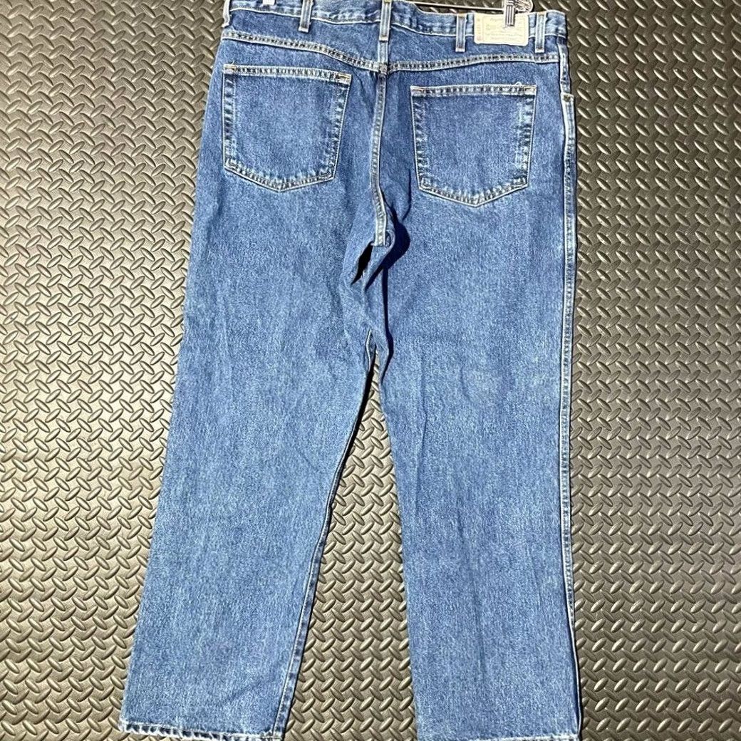 Vintage Red Head Jeans Blue Denim Classic Fit Men Size 40x30, Straight, Regular, Inseam 29, 40x30 Size US 40 / EU 56 - 3 Thumbnail