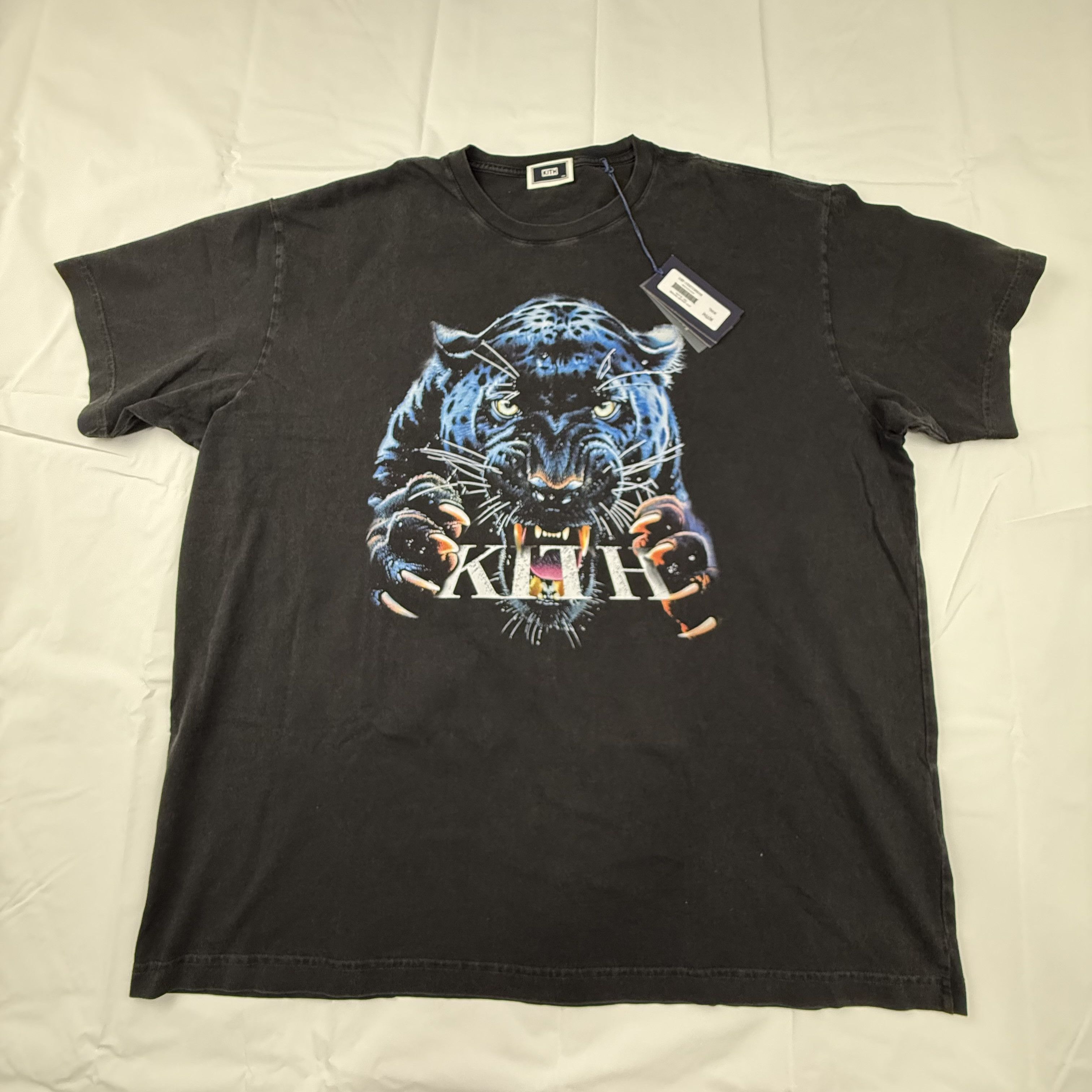 Kith Kith Jaguar Vintage Tee Black Graphic T-Shirt Mens Size US XXL / EU 58 / 5 - 1 Thumbnail