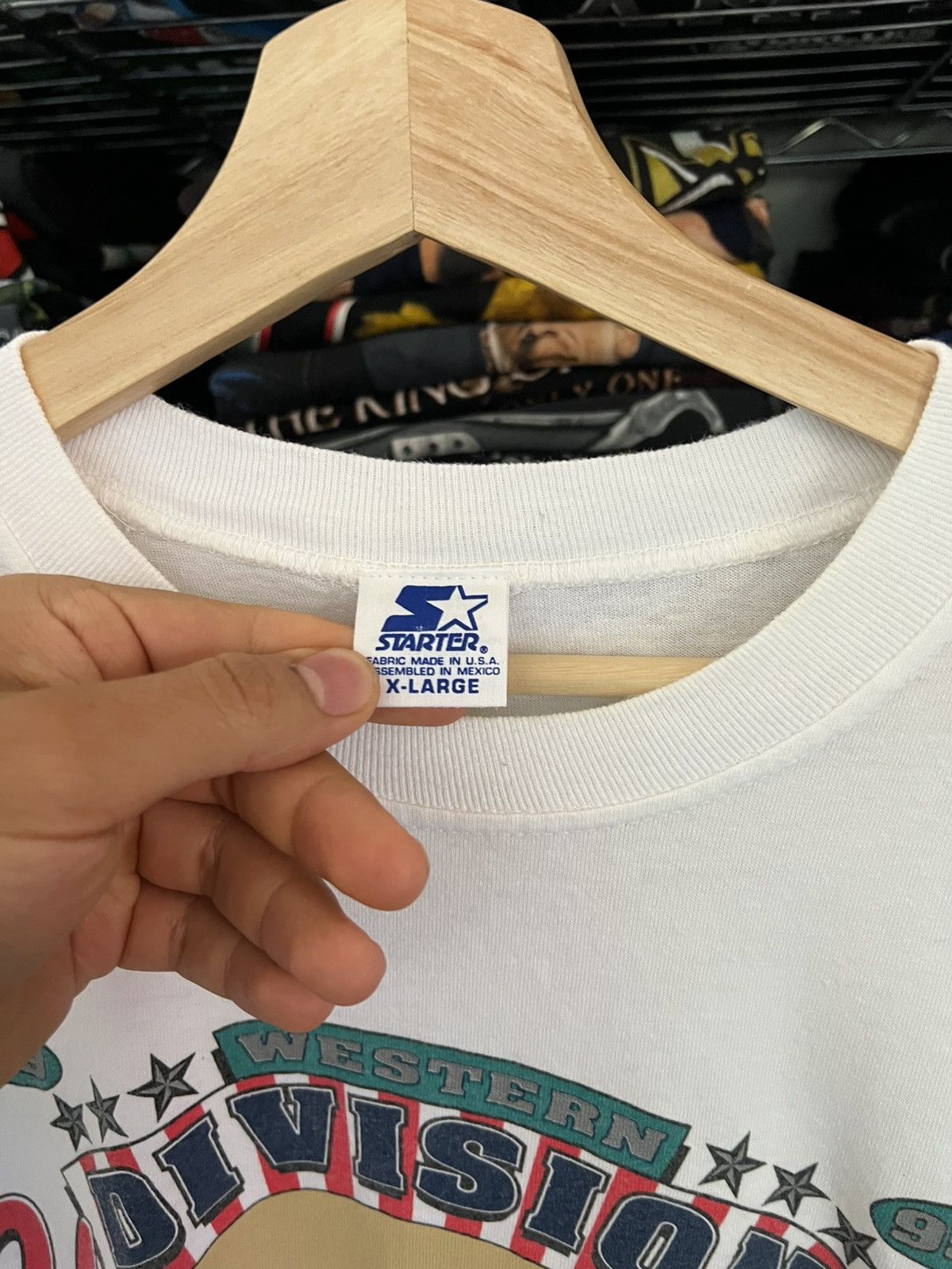 Starter 1995 Seattle Mariners MLB Champions Tee Size US XL / EU 56 / 4 - 4 Thumbnail