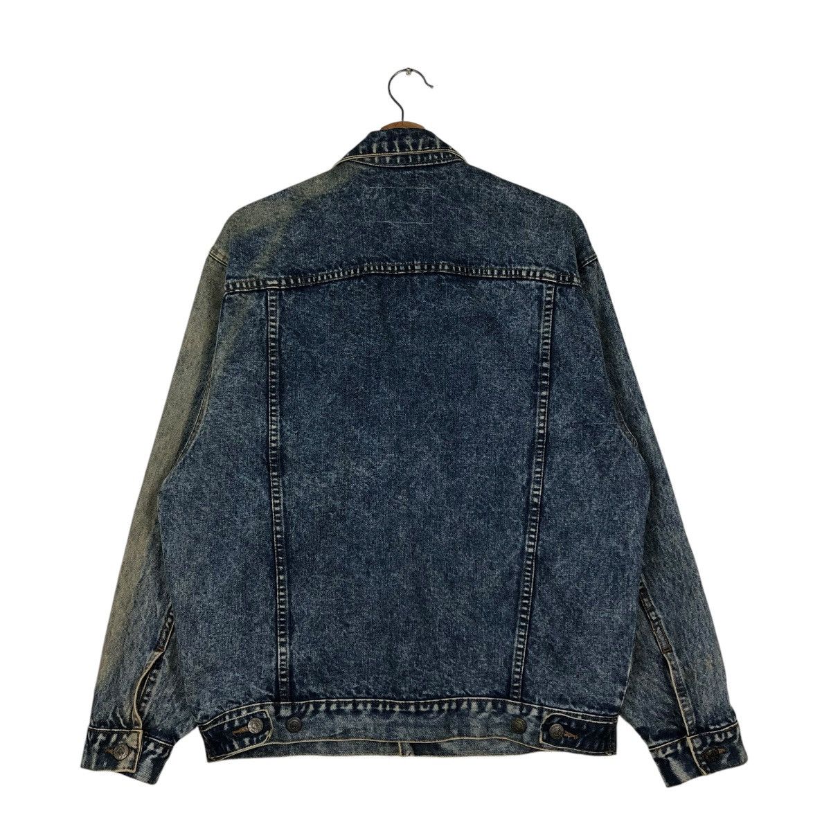 Japanese Brand 🔥VINTAGE RUSTY TRUCKER DENIM JACKET MAC HOPE ISSEY MIYAKE Size US M / EU 48-50 / 2 - 10 Thumbnail