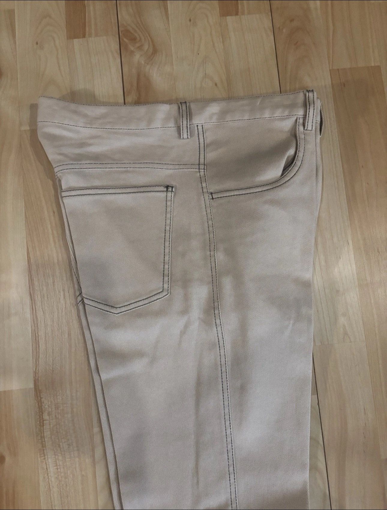 Prada Cream Pants.mp077 Size US 32 / EU 48 - 2 Thumbnail