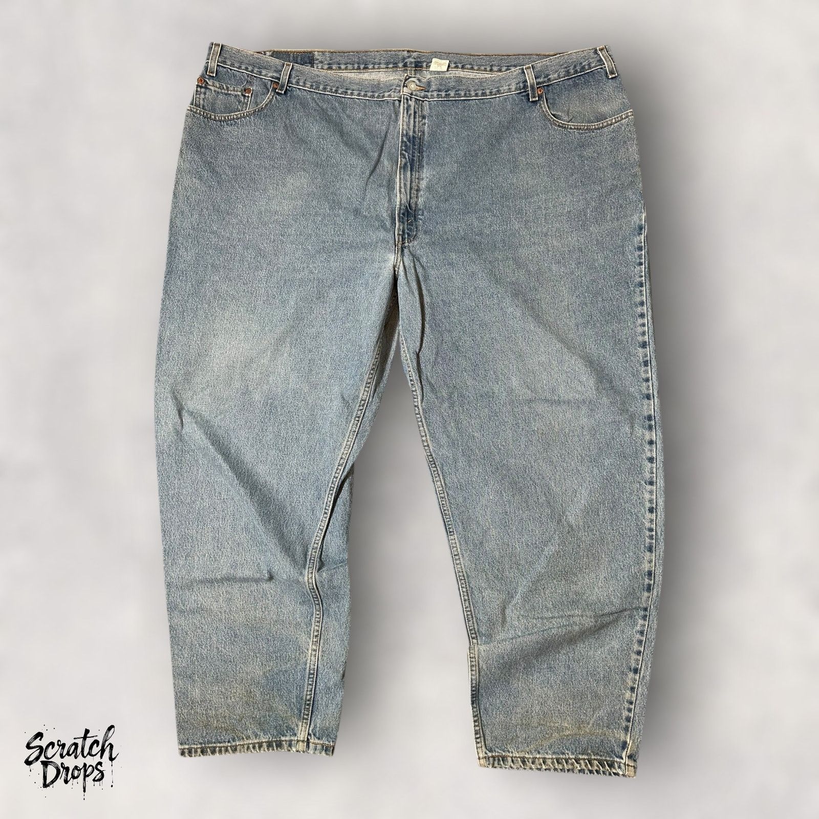 Levi's Levi's Men's 560 Loose Fit Tapered Leg Jeans W56 L32 Classic Size US 40 / EU 56 - 4 Thumbnail