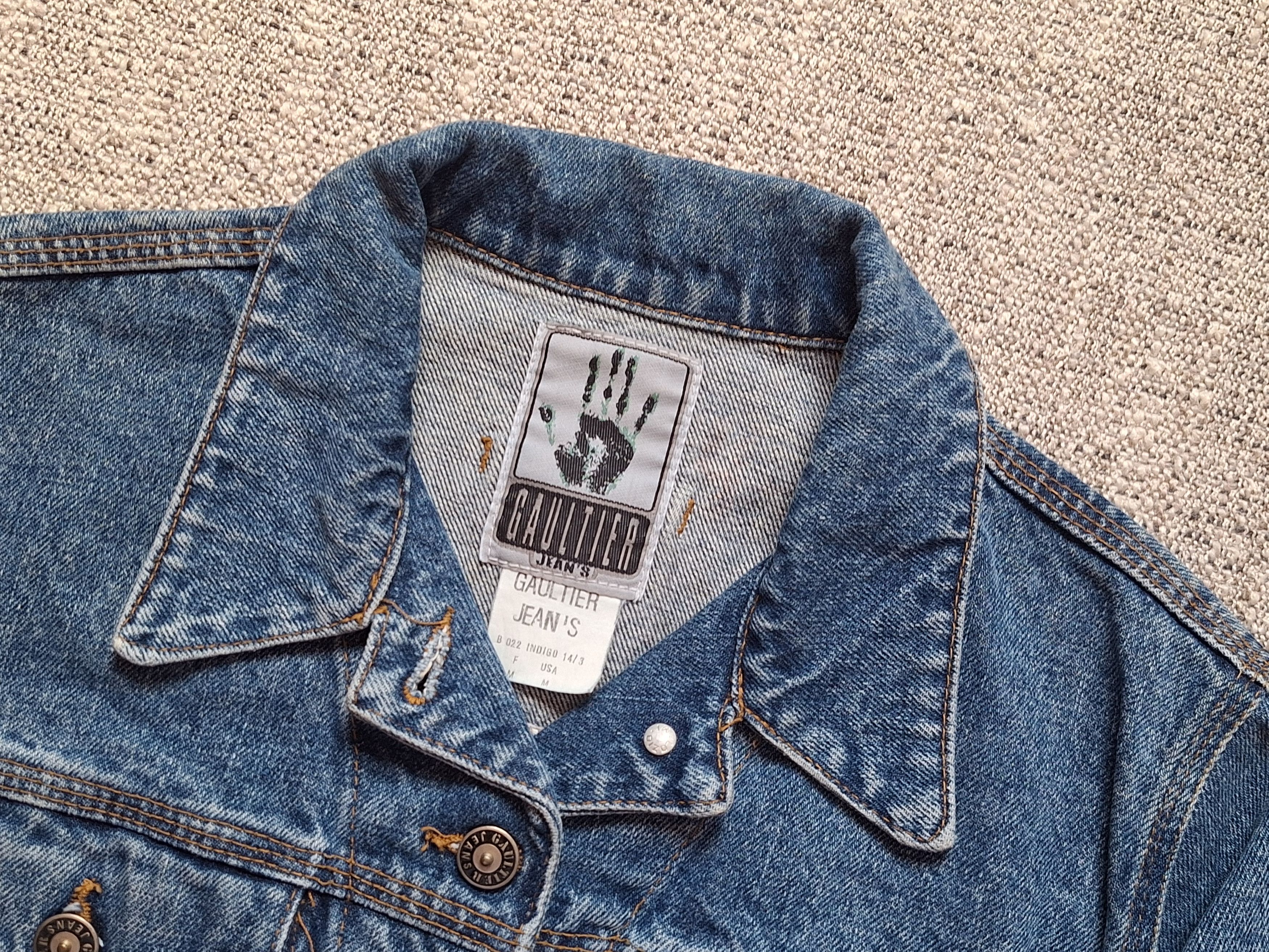 Jean Paul Gaultier GAULTIER JEANS / Denim Jacket Size M / US 6-8 / IT 42-44 - 3 Thumbnail