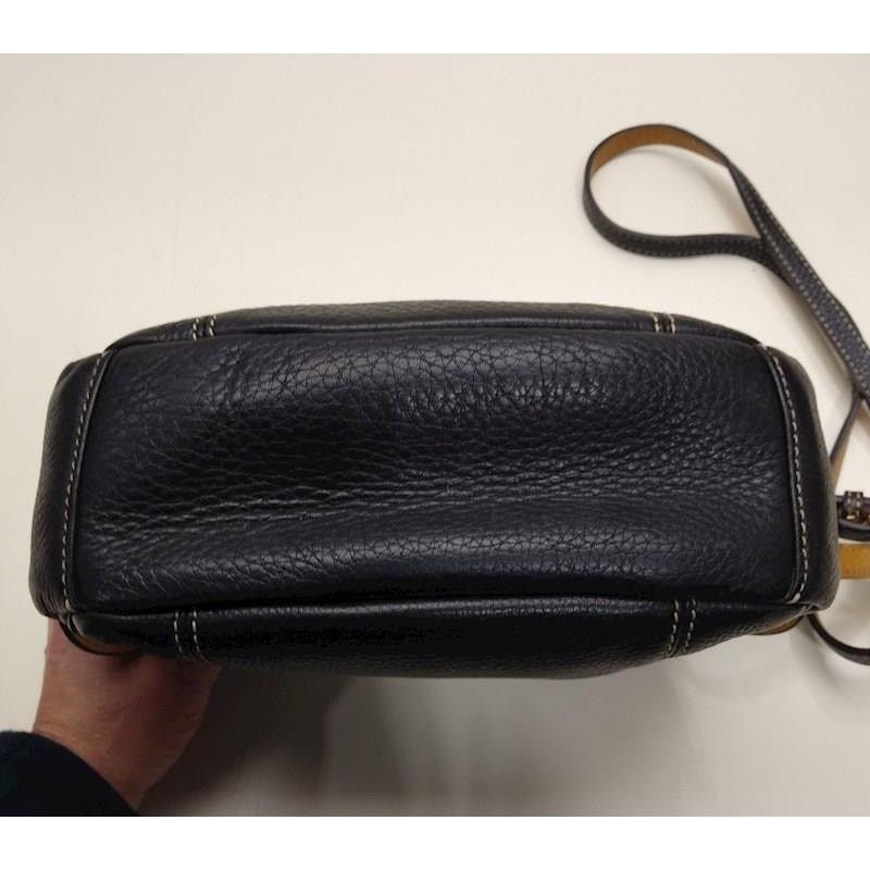 Dooney & Bourke Dooney & Bourke Black Pebbled Leather Hobo Shoulder Bag Size ONE SIZE - 11 Thumbnail