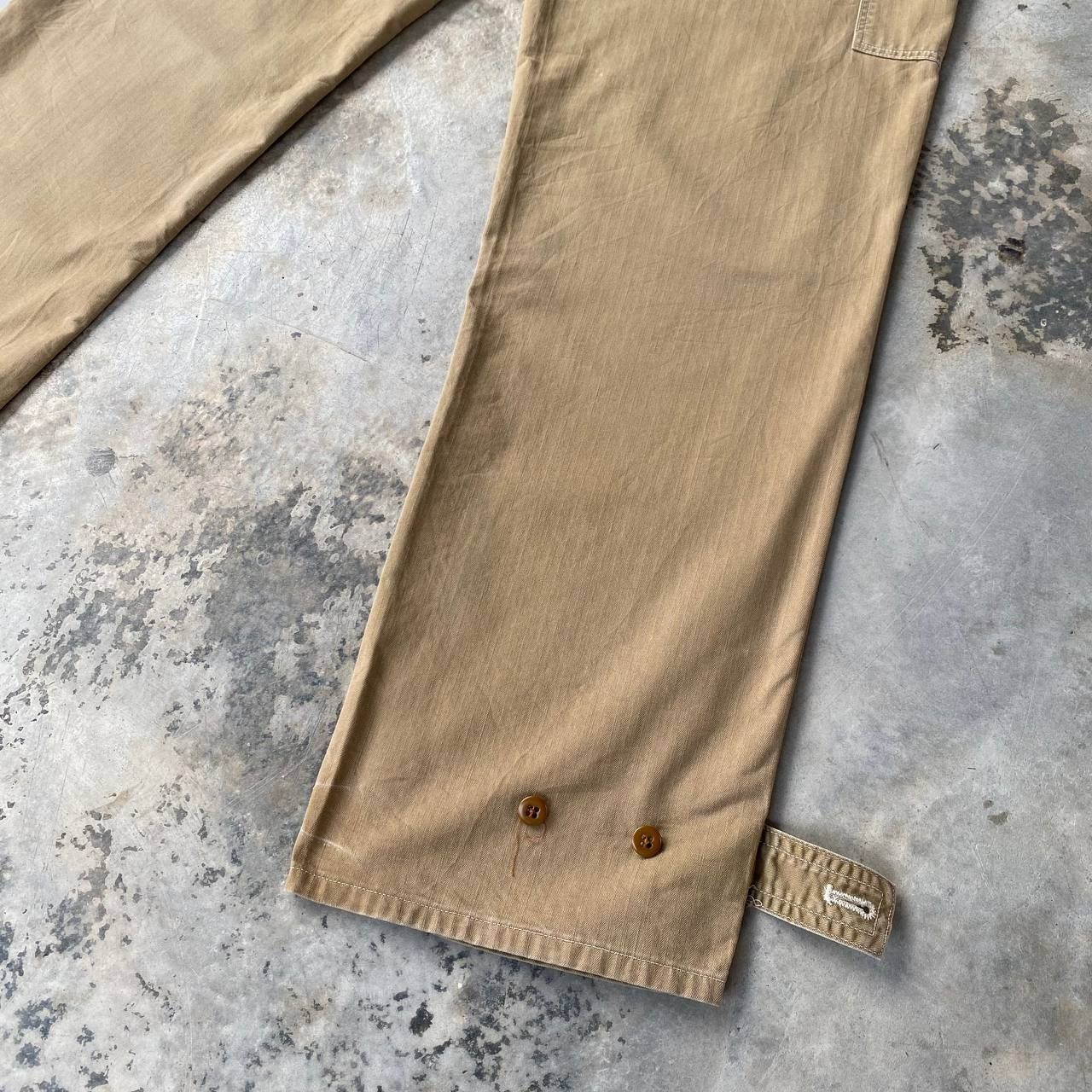 Polo Ralph Lauren VINTAGE POLO RALPH LAUREN CARPENTER MILITARY CARGO PANT Size US 34 / EU 50 - 15 Thumbnail