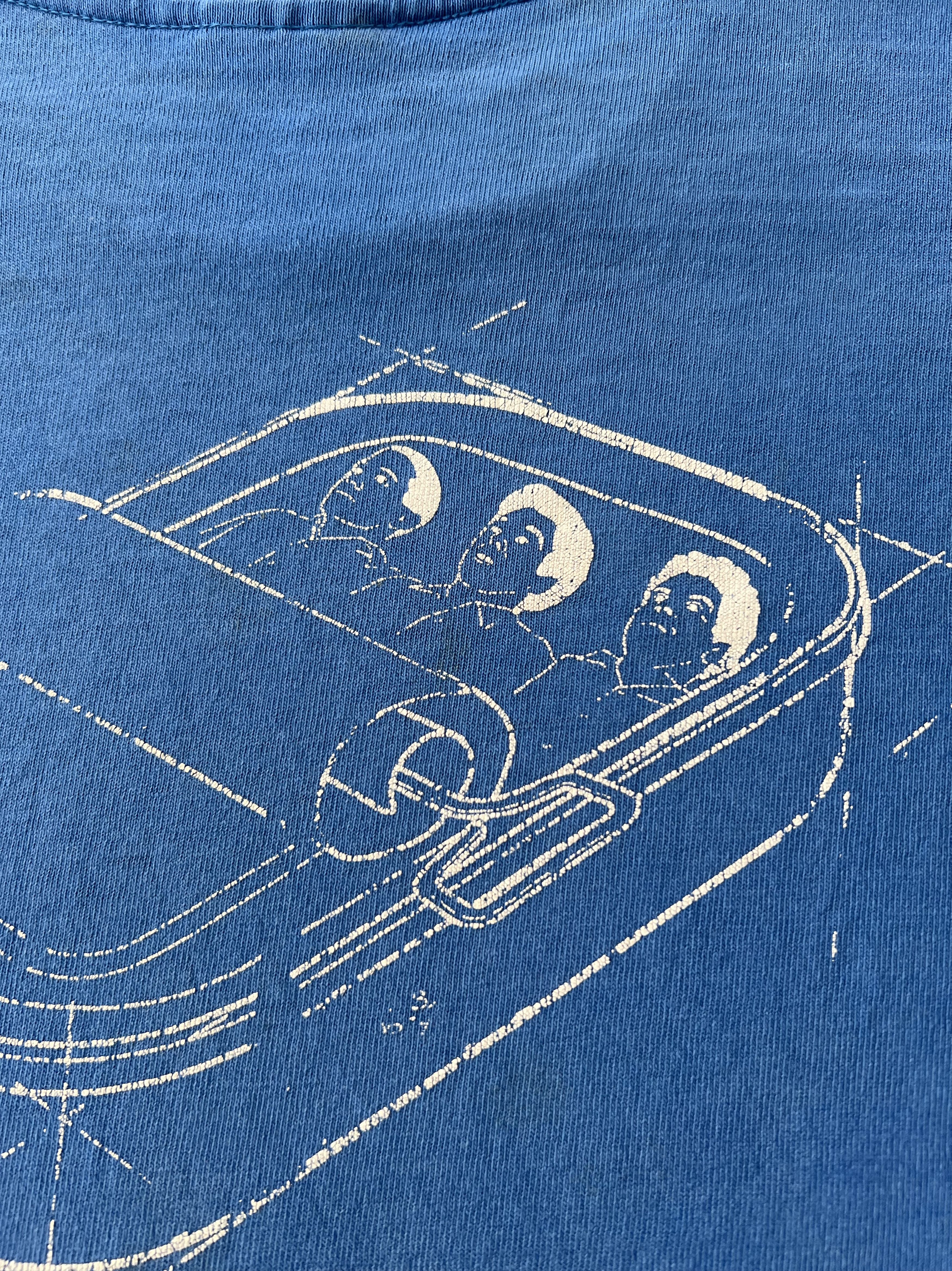 Band Tees Vintage 90s Beastie Boys Hello Nasty Blue T-shirt Size US L / EU 52-54 / 3 - 15 Thumbnail
