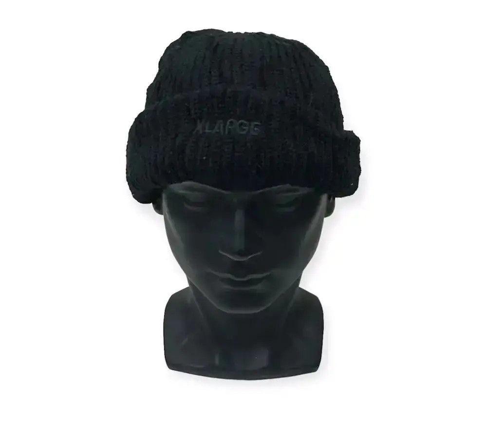 Vintage Xlarge Plain Beanie Hat Size ONE SIZE - 1 Thumbnail