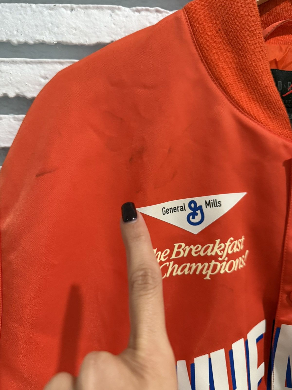 Jordan Brand Nike Air Jordan Flight MVP Wheaties Jacket Size Large Size US L / EU 52-54 / 3 - 9 Thumbnail