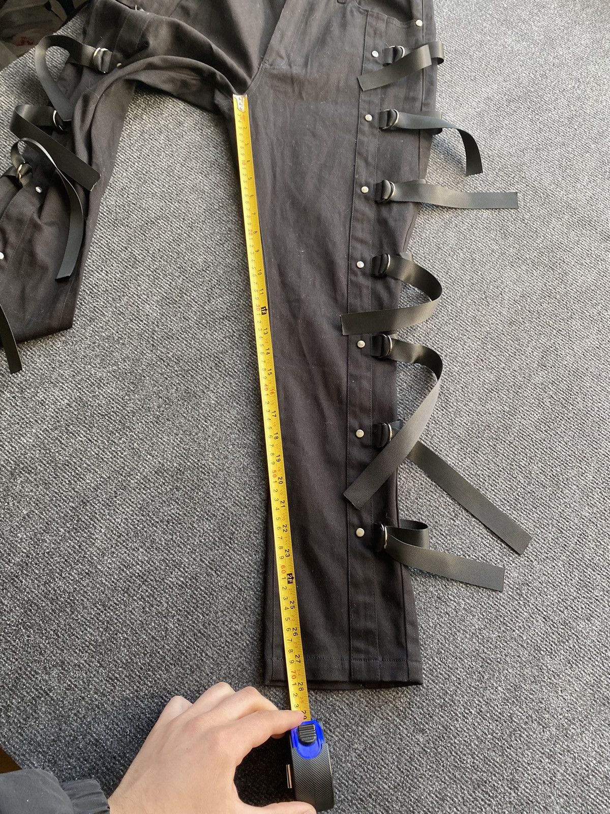 Other 🔥Banned Alt Opium Punk Bondage Gothic Pants 28 rare goth emo Size 28" / US 6 / IT 42 - 11 Thumbnail