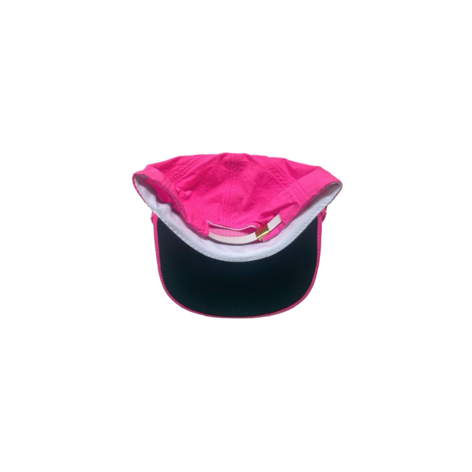 Vintage VINTAGE jamie farr LPGA toledo classic hat cap Adult OSFA Neon Pink Nylon Adjustable White Leather Strap NWOT Deadstock 90s Mens Size ONE SIZE - 8 Thumbnail
