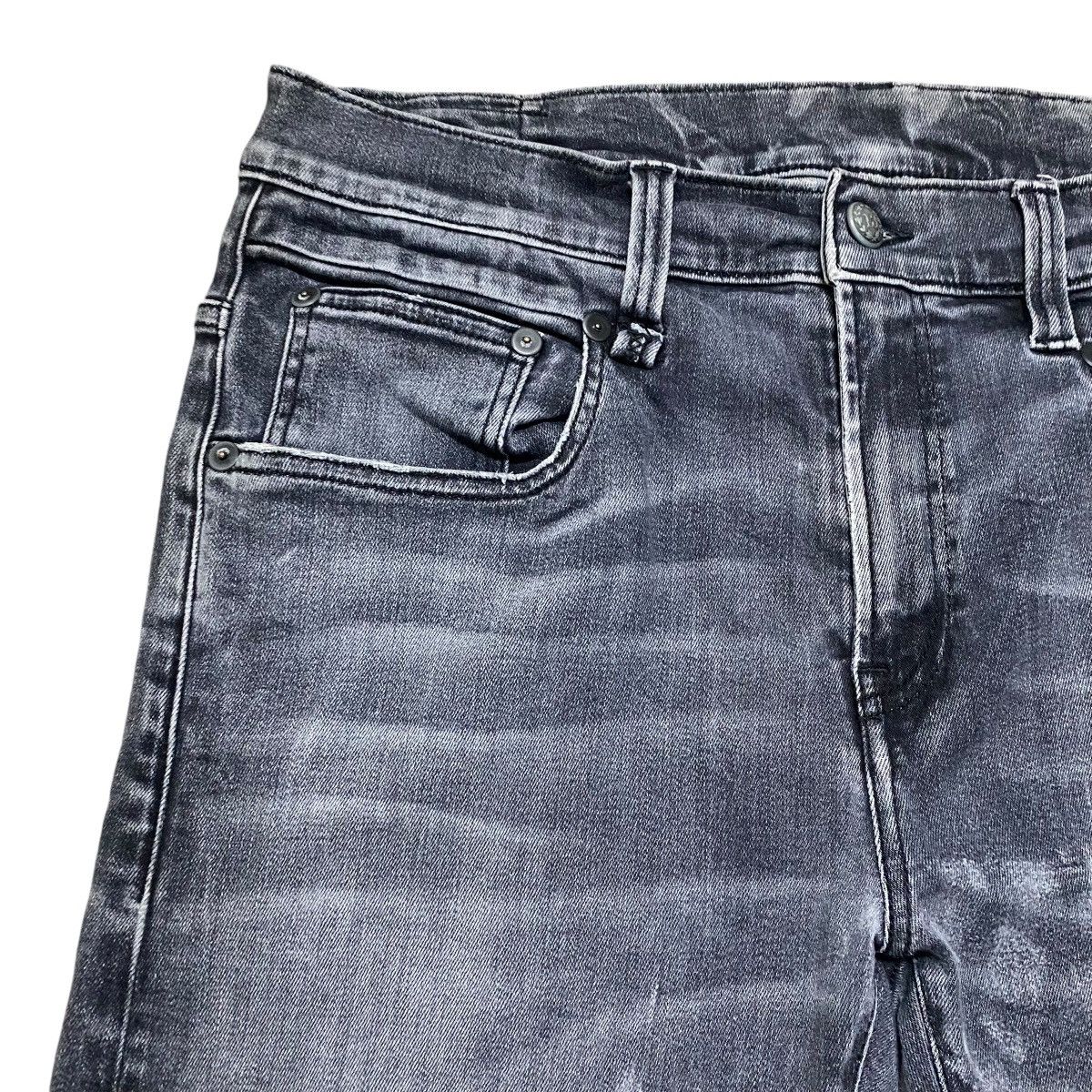 R13 R13 Black Marble Boy Skinny Jeans Size US 33 - 4 Thumbnail