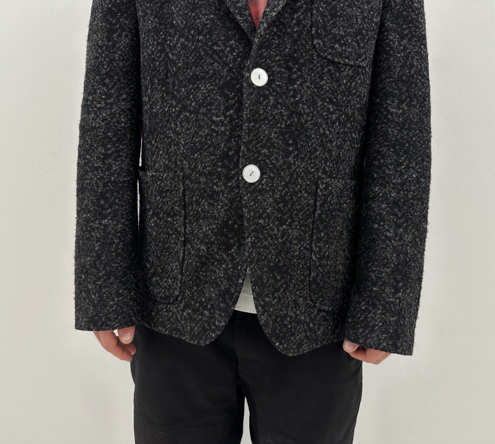 Roberto Cavalli DDP Roberto Cavalli Class Blazer Mens Coat Jacket Wool Blend Size 38R - 4 Thumbnail
