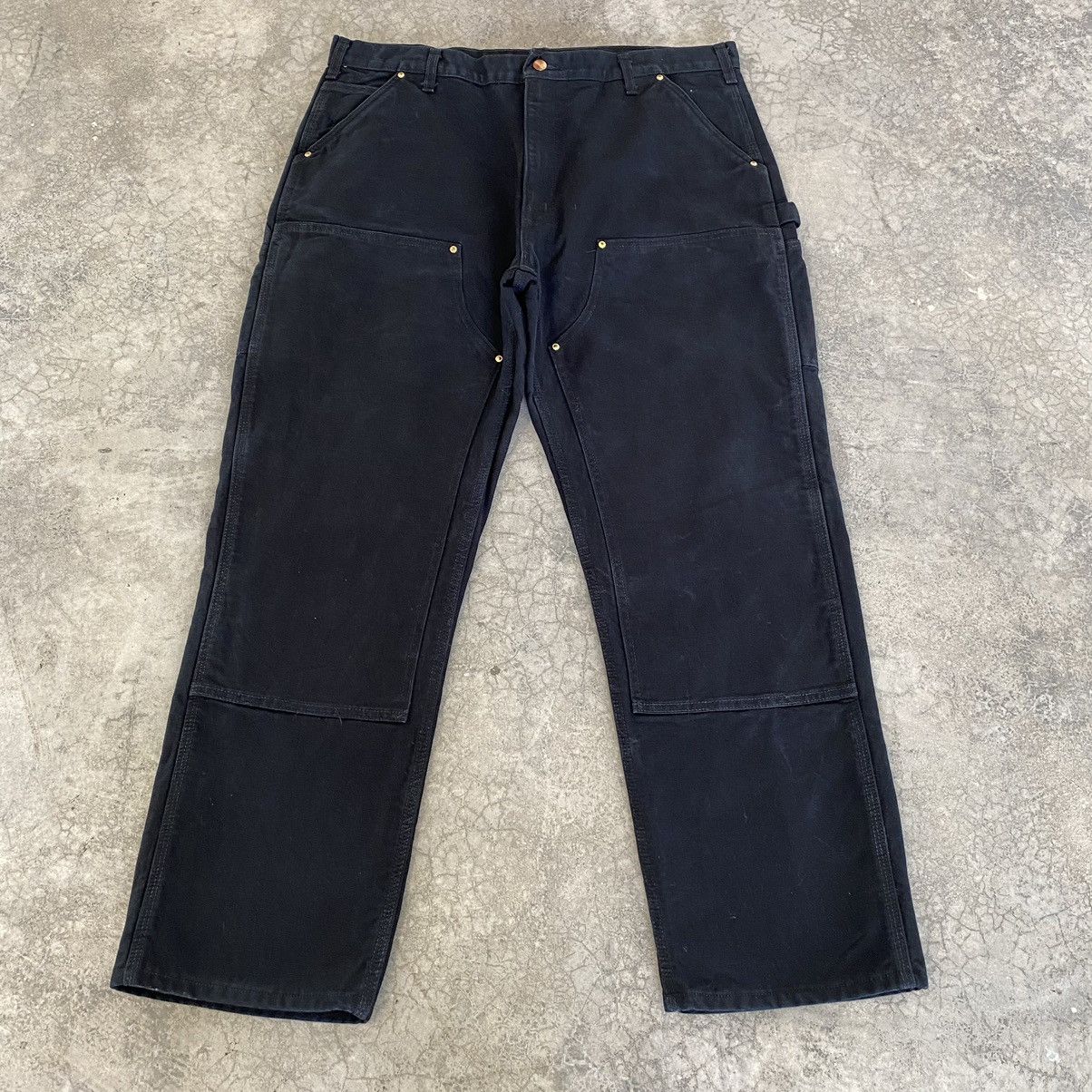 Carhartt VTG Carhartt Double Knee Blanket Lined Carpenter Pants Size US 40 / EU 56 - 5 Thumbnail