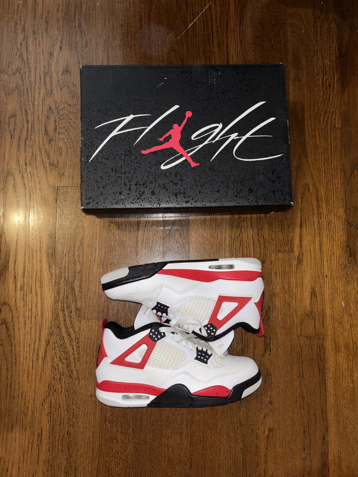 Jordan Brand Air Jordan 4 Retro 'Fire Red' Size US 8.5 / EU 41-42 - 1 Thumbnail
