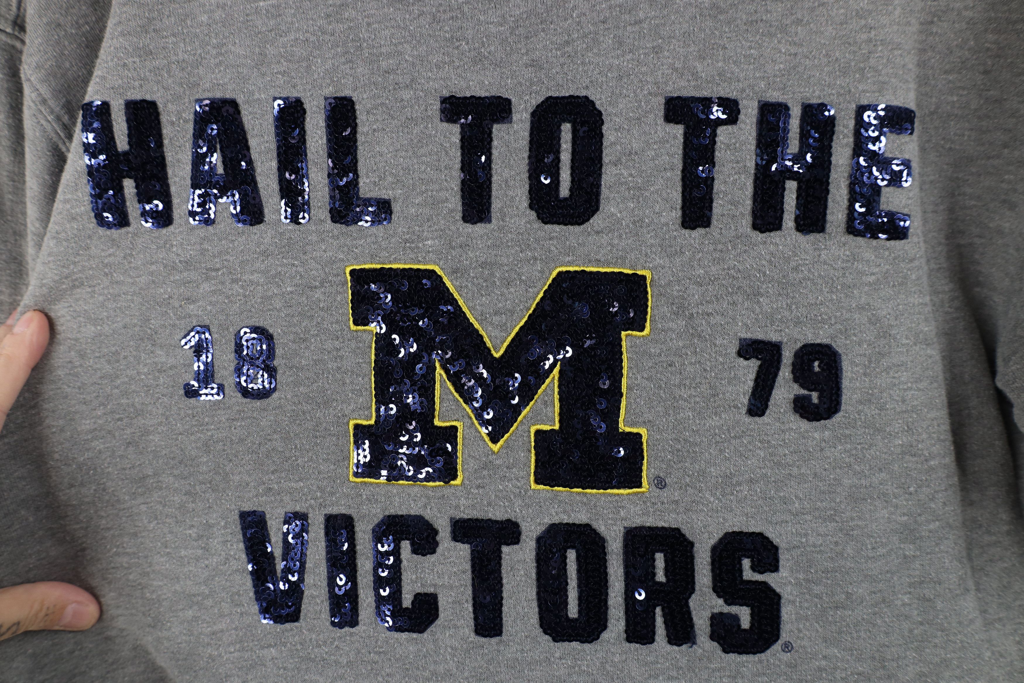 Pink Pink Victorias Secret University of Michigan Sweatshirt Size S / US 4 / IT 40 - 5 Thumbnail