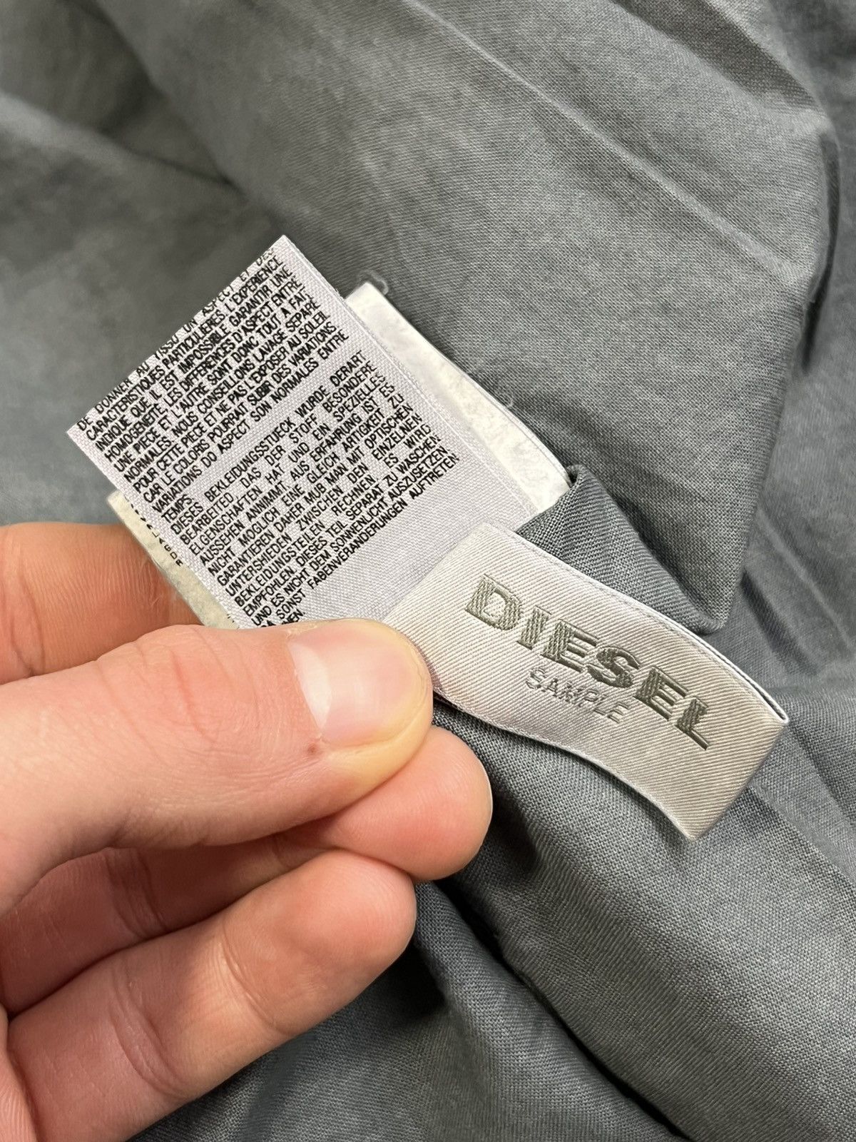 Diesel RARE Vintage 90s Archive Diesel Sample Denim Jacket Size M / US 6-8 / IT 42-44 - 18 Thumbnail