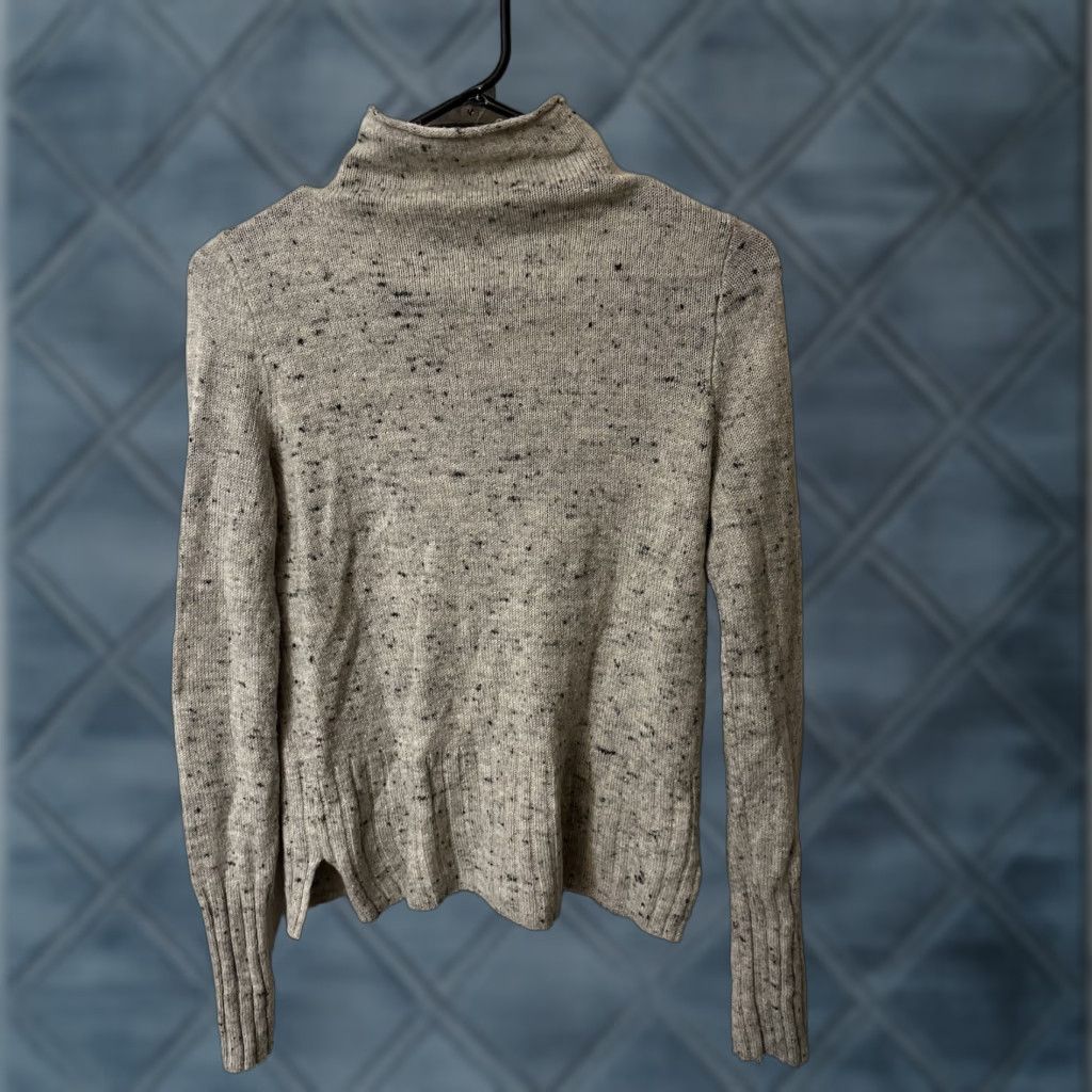 Madewell MADewell Gray Turtleneck Sweater Coziest Yarn Pullover XL Women Size XL / US 12-14 / IT 48-50 - 1 Thumbnail