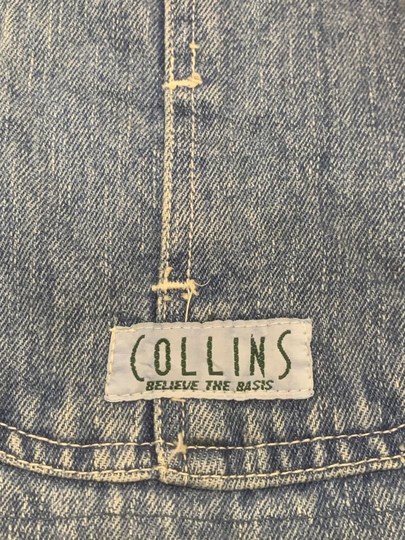 Vintage Vintage Collins Chore Denim Jackets Size US L / EU 52-54 / 3 - 10 Thumbnail