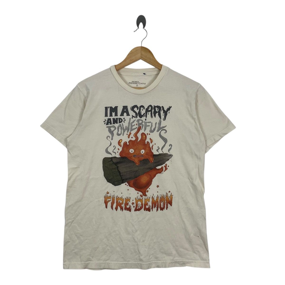 Vintage Vintage HOWL’S MOVING CASTLE Hayao Miyazaki Tee Shirt Top Size M / US 6-8 / IT 42-44 - 3 Thumbnail