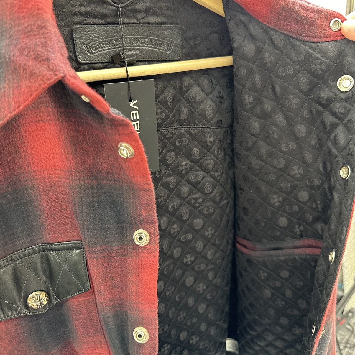 Chrome Hearts Chrome Hearts Leather Padded Lined Flannel Size US XL / EU 56 / 4 - 4 Thumbnail