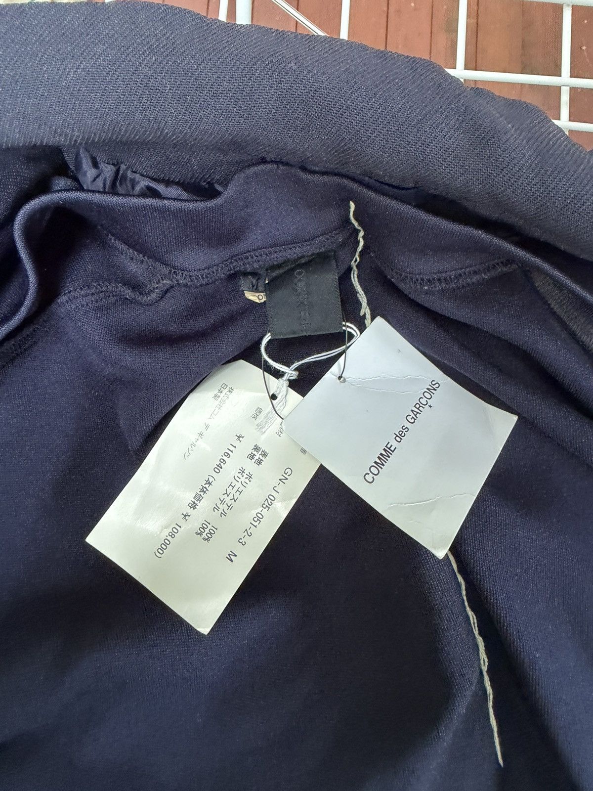Comme des Garcons Commes Des Garçons Longline Tailored Jacket Size 38R - 4 Thumbnail