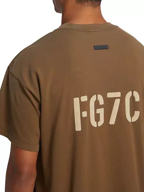 Fear of God o1y0125 T-Shirt in Brown Size US XS / EU 42 / 0 - 5 Thumbnail