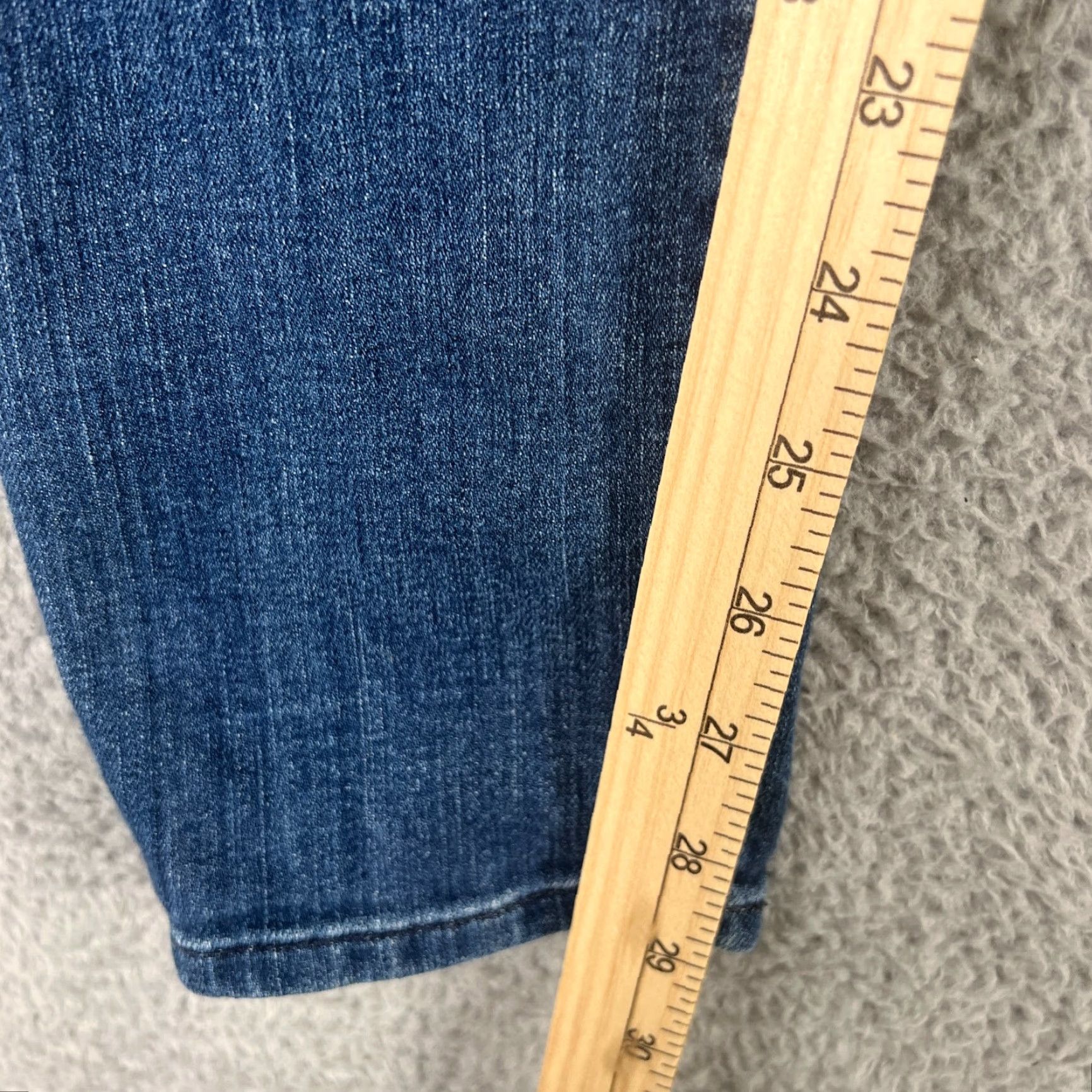 Hudson Hudson Jeans Womens Krista Super Skinny Medium Wash Stretch Size 28 Blue Size 28" / US 6 / IT 42 - 2 Thumbnail