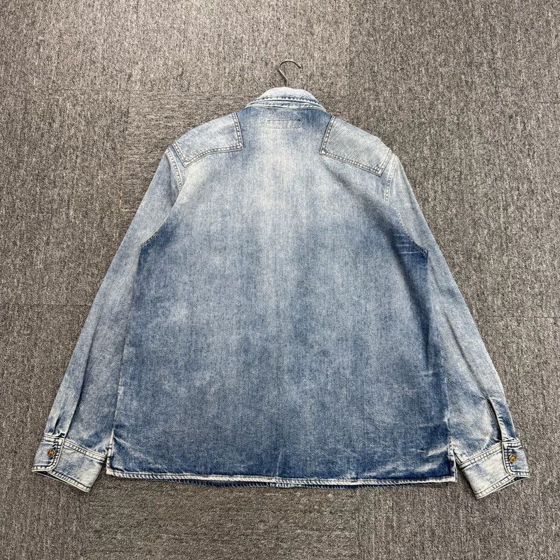 Louis Vuitton louis vuitton washed denim shirt-2508 Size US XXL / EU 58 / 5 - 2 Thumbnail