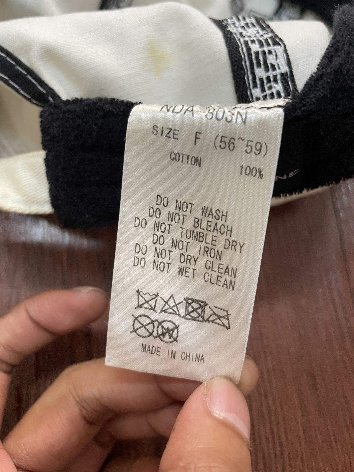 Number (N)ine Number (N)ine Cap Size ONE SIZE - 9 Thumbnail