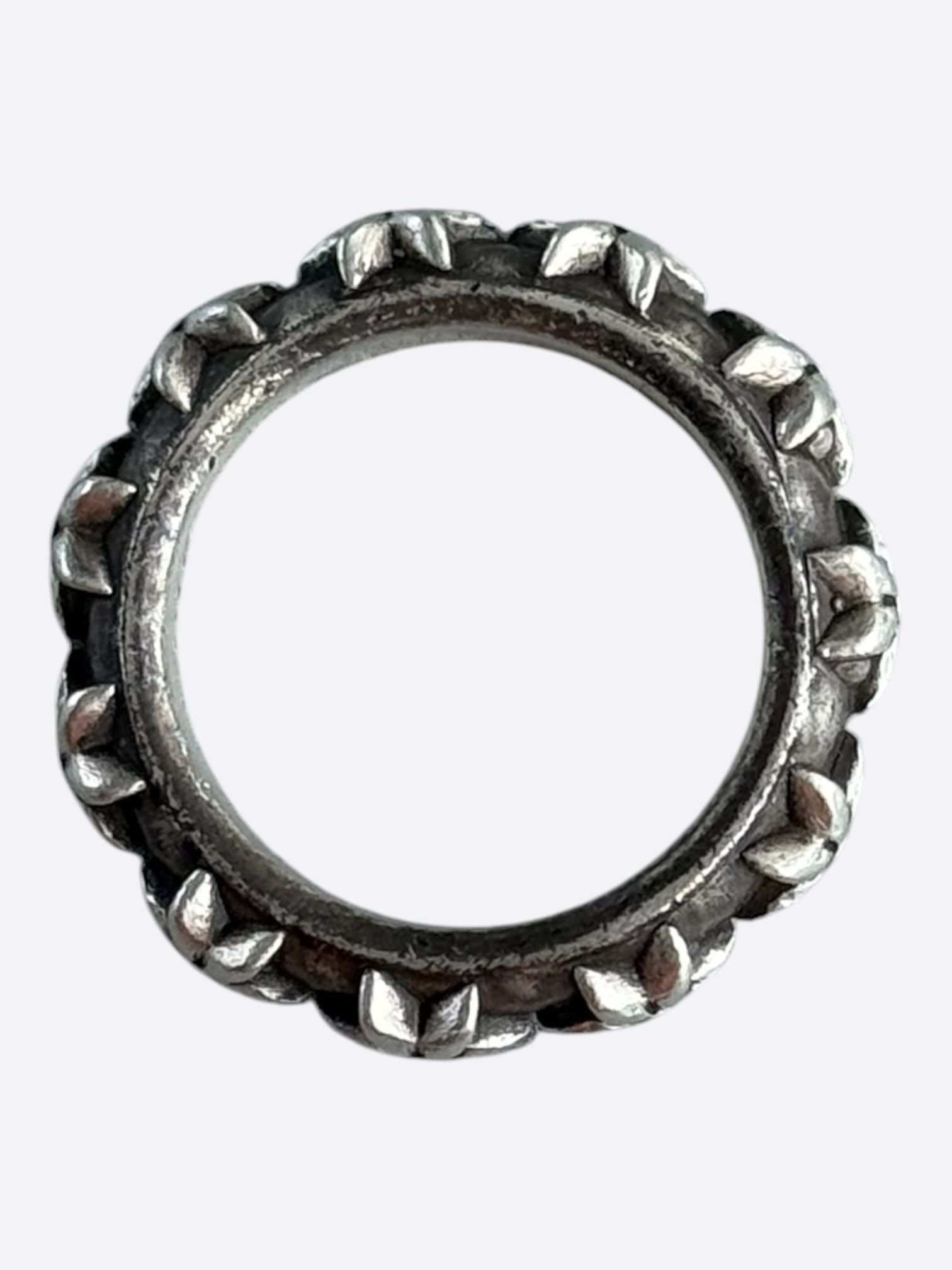 Chrome Hearts Chrome Hearts Silver Star Band Ring Size ONE SIZE - 3 Thumbnail