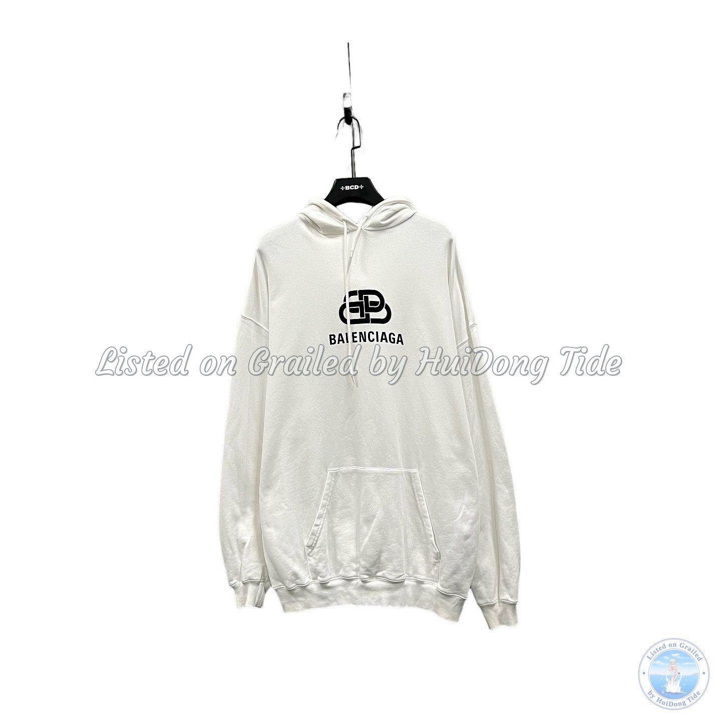 Balenciaga Balenciaga Kids Logo Hoodie Size 6 Stretch Cotton Red 