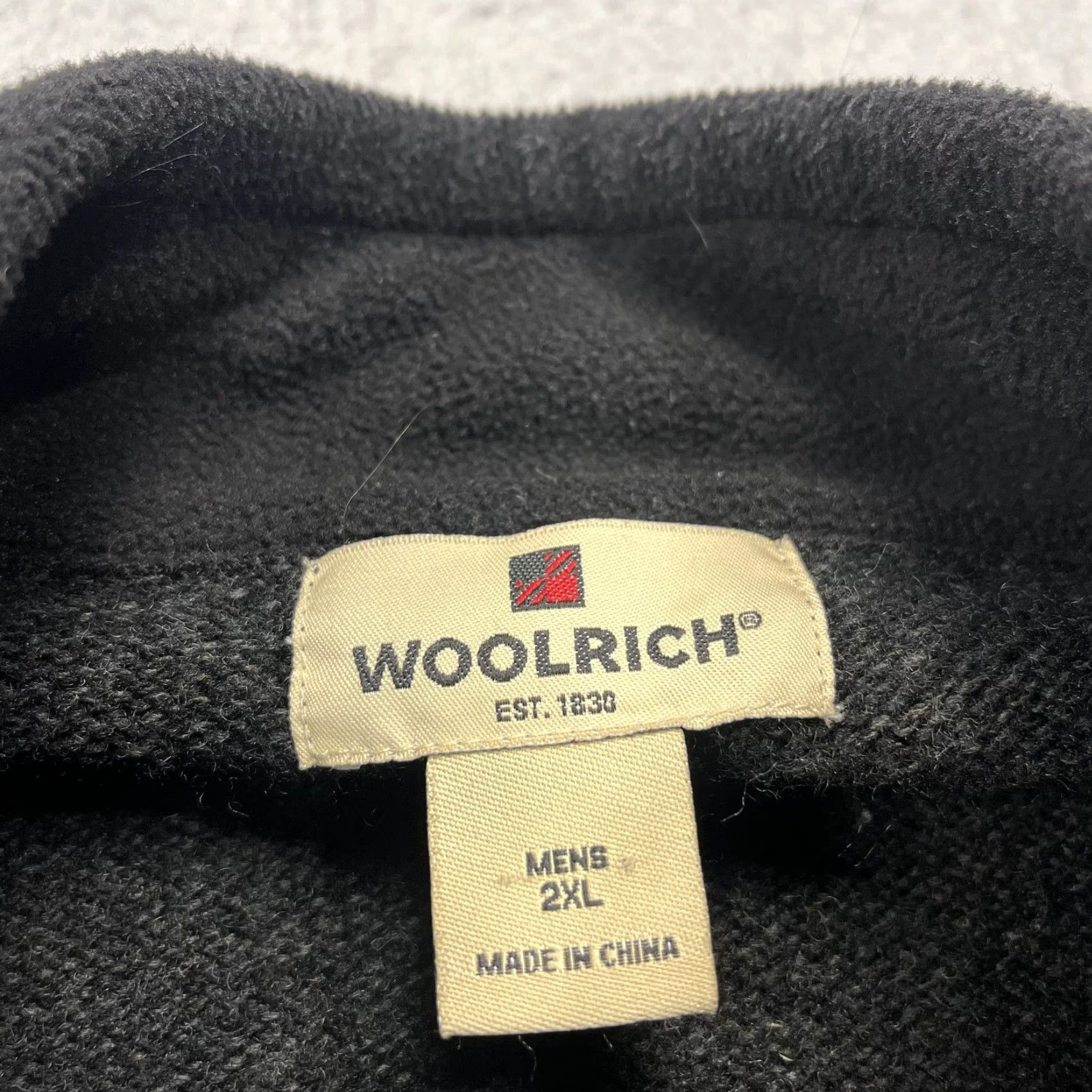 Vintage VINTAGE Woolrich Sweater Mens 2XL Gray Full Zip Mock Neck Pockets Knit Wool Polyester Size US XXL / EU 58 / 5 - 4 Thumbnail